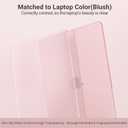 MOSISO Compatible with MacBook Neo Case 13 inch 2026 Release Model A3404, Seamlessly Closes&Fingerprints-Resistant Protective Hard Shell Cover, Great for Work Travel Study Daily Use, Blush Clear