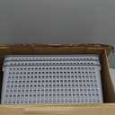 3-Pack Plastic Storage Baskets, Gray Large Storage Bin