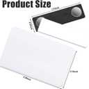 50 Set Name Tags Reusable Name Badge Magnet 3.4 x 2.1'' Blank Magnetic Badge Holder for Personalized Jacket Shirts DIY Kit Office School Supplies, as pictures shown