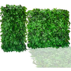 Expandable Fence Privacy Screen for Balcony Patio Outdoor,Decorative Faux Ivy Fencing Panel,Artificial Hedges (Single Sided Leaves)
