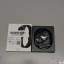 Fitness Tracker with 24/7 Heart Rate Blood Oxygen Sleep Monitor,Activity Tracker with 1.1" AMOLED Touch Color Screen, Multiple Sport Modes Step Counter,IP68 Waterproof for Women Men (Dark Black)