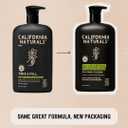 California Naturals Mens Re:Gro Shampoo and Conditioner Set, Anti-Thinning & Hair Growth Support, All Hair Types, Vegan, Natural, Cruelty, Silicone, Paraben & Sulfate Free for Men, 20 fl oz