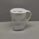 Brita Large Water Filter Pitcher for Tap and Drinking Water, Includes 1 Standard Filter, BPA-Free, Lasts Two Months, 10-Cup Capacity, Bright White