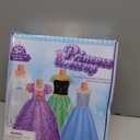 Meland Princess Dress Up for Girls  Light Up Halloween Costume for Girls Age 3-10, Princess Toys for Christmas Birthday Gift (3-4 Years, Blue)