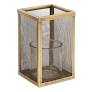Honeybloom Metal Mesh Pillar Candle Holder.