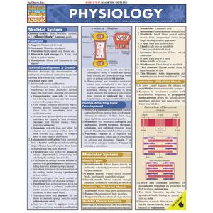 Physiology QuickStudy Laminated Reference Guide (QuickStudy Academic)