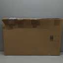 Scalloped Felt Bulletin Board 36 x 24 Inches Foldable Light Gray Pin Cork Board Alternative for Wall, 3' x 2' Trifold Picture Vision Self Adhesive Bulletin Decorative