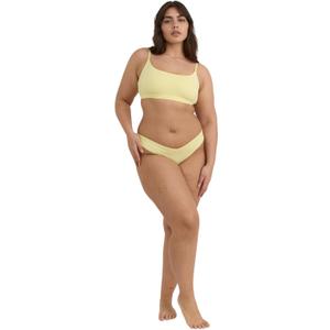 Organic Basics womens Flex Organic Cotton Cheeky Brief Underwear (Large, Light Lemon)