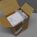 Toilet Brush, 2 Pack Toilet Brush and Holder Set Bathroom Accessories, Toilet Bowl Brush and Holder for Bathroom, White