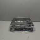 SUPEASY Desk Organizer with File Holder, 5-Tier Mesh Paper Letter Tray and 3 Tilted File Sorter for Office Supplies, Black