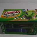 Libman Rinse 'n Wring Mop and Bucket System, Microfiber Dry Wet Mop for Floor Cleaning, Hardwood, Laminate, Tile Cleaner, Dual Chamber Bucket Design, 2 Total Refill Replacement Head Pads