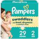 Pampers Baby Diapers - Swaddlers - Size 2, 29 Count, Ultra Absorbent Disposable Infant Diaper