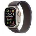 Apple Watch Ultra 2 (GPS + Cellular 49mm) Rugged Titanium Case with Blue/Black Trail Loop, M/L