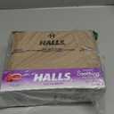 HALLS Throat Soothing Cool Berry Throat Drops, 12 Bags of 25 (300 Total Drops)
