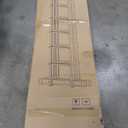 Soctone Ladder, A Frame 6 Step Extension Ladder, 22 Ft with Multi Position & Removable Tool Tray with Stabilizer Bar, 330 lbs Weight Rating Telescoping La dder for Household or Outdoor Work