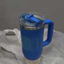 STANLEY Quencher ProTour Flip Straw Tumbler with Leakproof Lid | Built-In Straw & Handle | Cupholder Compatible for Travel | Insulated Stainless Steel Cup | BPA-Free (30 Ounces, Azure Fade)