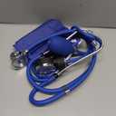 Primacare DS-9181-BL Professional Aneroid Sphygmomanometer and Sprague Rappaport Stethoscope, Manual Blood Pressure Kit with Cuff and Carrying Case, Blue
