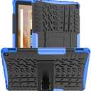 Maomini for Tablet Kindle Fire hd 10/10 Plus Case 2023 Release 13th Generation, Kickstand Heavy Duty Armor Defender Cover [ NOT fit Prior 2021/2019 Release 11th/9th Gen] (Blue)