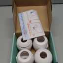 Child Safety Door Knob Cover (4 Pack) Hard-to-Remove Dual-Lock Door Handle Covers for Kids - Reusable Baby Proof Door Knob Locks - Installs Easily, No Tools Needed (White)