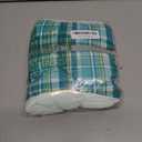 FUAMEY Dog Coat for Small Dogs,Waterproof Dog Winter Jacket with Harness Built in Puppy Cold Weather Coats Reflective Pet Vest with Zipper Warm Fleece Dogs Snowsuit Windproof Green Plaid S