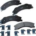 Bendix Premium SBC1411 Ceramic Brake Pads for Select Models Chevrolet Express 3500,Express 4500,Silverado 2500 3500,HD,Suburban,GMC Savana 3500,4500,Sierra HD,Nissan TITAN XD