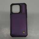 Vinich for iPhone 15 Pro Wallet Case with Card Holder, RFID Blocking Credit Slots Kickstand Shockproof Phone Cover for Women Men, Purple