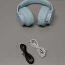 Picun B8 Bluetooth Over Ear Headphones, 120H Playtime with 3 EQ Modes, Low Latency, Hands-Free Calls, Deep Bass for Travel, Home, Office & PC (Cyan)