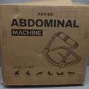 AIRHOP Ab Machine for Stomach Workout, Abs Workout Equipment for Sit Up Exercise, 4-Speed Adjustable Ab Trainer Machine with Automatic Rebound, Home Gym Abdominal Exercise Equipment for All Ages