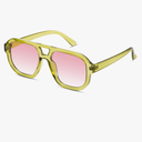 livho Trendy Polarized Square Aviator Sunglasses Women Men Square Eyewear Frame, Retro Sun Glasses for Women Men 2025 Shades