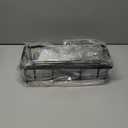 EUDELE Adhesive Shower Caddy, 5 Pack Rustproof Stainless Steel Bath Organizers With Large Capacity, No Drilling Shelves for Bathroom Storage & Home Decor (XL Size, Black)