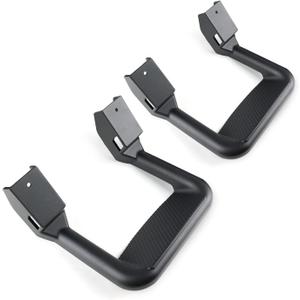 Running Board Compatible for Ford F150 Accessories Side Steps Silverado Step Rail Aluminum Black Powder Coated Universal Set of 2 for Trucks from Chevrolet, Jeep, Dodge, GMC, Toyota, Ram