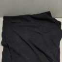 PULI Womens Large Cross Front Poncho Sweater Wrap Topper Knitted Elegant Shawls Cape for Fall Winter (1-black)