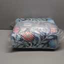 8x10 Area Rugs for Living Room, Washable Rug Floral Vintage Rugs for Bedroom Non Slip Low Pile Large Blue Boho Carpet Indoor Kitchen Dining Room Office Playroom Floor Mat