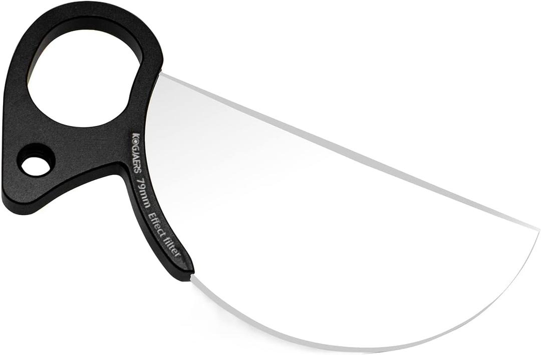 Lens Prism Handheld Diopter Filter 79mm Foreground Blur Lens Filter for Creative Photography - Perfect Photographer Gift