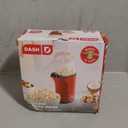 DASH Hot Air Popcorn Popper Maker with Measuring Cup to Portion Popping Corn Kernels + Melt Butter, 16 Cups - Red