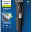 Norelco Philips Multi Groomer All-in-One Trimmer Series 3000-13 Piece Mens Grooming Kit for Beard, Face, Nose, Ear Hair Trimmer and Hair Clipper - NO Blade Oil Needed, MG3740/40 (MG3740/40 - 13 Pieces, Black/Chrome)