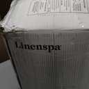 Linenspa Memory Foam Mattress Topper, Full Size - 3 Inch Gel Infused Memory Foam - Plush Feel - Cooling and Pressure Relieving - CertiPUR Certified
