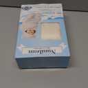 Nunibum Baby Swaddle Blanket Boys Girls Cute Bear Plush Essential Receiving Blanket Ultra-Soft Newborn Registry Sleeping Wraps for Infant 0-6 Months - White