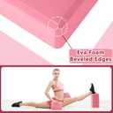 Honoson 20 Pcs Foam Yoga Blocks Bulk 9x6x3'' High Density, Pink