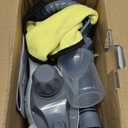 Handheld Steam Cleaner, Steam Cleaner with 16 PCS Accessory & Safety Lock, 500ML Large Capacity Natural Surface Steam for Cleaning, Multipurpose Steamer for Home, Car, Bathroom, Grease (White)