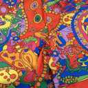 fun shack Men's Hippie Flared Pants, 70s Bell Bottom Costume, Polyester, Medium, Large, XL