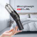 Auloea Portable Mini Car Vacuum Cleaner, High Power Cordless(400g) Handheld Rechargeable Vacuum Cleaner for Desk V06