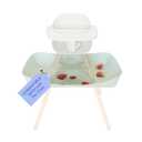 CATCHY -Food Catcher- Compatible with Lalo The Chair High Chair +11 Other High Chairs -Highchair Sold Separately- Baby & Toddler Food & Mess Catcher -Premium Linen Inspired- Under High Chair Accessory