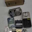 Veise Fingerprint Door Lock, Keyless Entry, Auto Lock, Electronic Keypad Deadbolt for Front Door, Biometric, Anti-Peeking Password, Easy Install, Satin Nickel