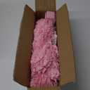 Senjie 3FT Mini Christmas Tree, 160 PVC Branch Tips, Cherry Blossom Pink, Battery Operated
