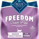 Blue Buffalo Freedom Chicken Adult Grain-Free Indoor Dry Cat Food, 5 lb | Supports Healthy Digestion, Antioxidant-Rich LifeSource Bits (EXP 04/25/27)