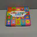 Alphabet & Phonics Bingo Game, 12 Bingo Boards ABC Letters, CVC Blends Words Phonetic Game, Letters Phonetic Awareness Early Educational Learning Toys - Ages 4 and up, Perfect for Classroom & At Home