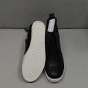 Athlefit Women's Wedge Sneakers Hidden Heel Platform Wedge Booties Hidden Wedgie Sneakers Size 8