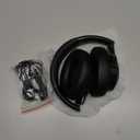 BERIBES Bluetooth Headphones Over Ear, 65H Playtime and 6 EQ Music Modes Wireless Headphones with Microphone, HiFi Stereo Foldable Lightweight Headset, Deep Bass for Home Office Cellphone PC Ect. (Black)