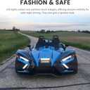 LED Headlight for Polaris Slingshot, Front Center Head Lamp Head Light with Hood Bracket for Polaris Slingshot S GT R LE SL SLR 2020-2023 Modified Accessories, Replace OEM #2414866